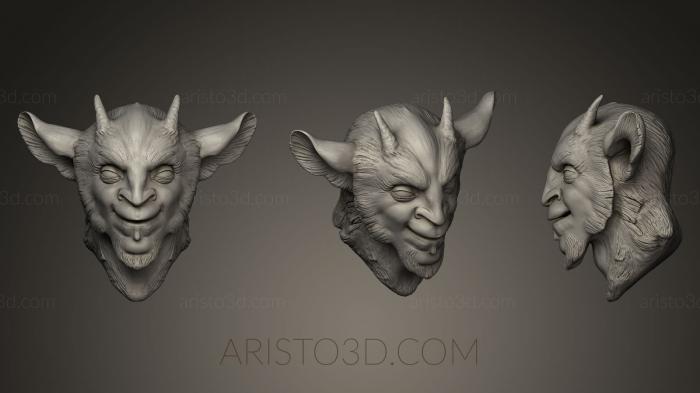 Busts of heroes and monsters (BUSTH_0354) 3D model for CNC machine